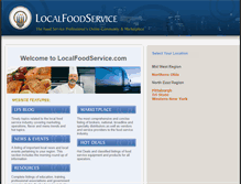Tablet Screenshot of localfoodservice.com